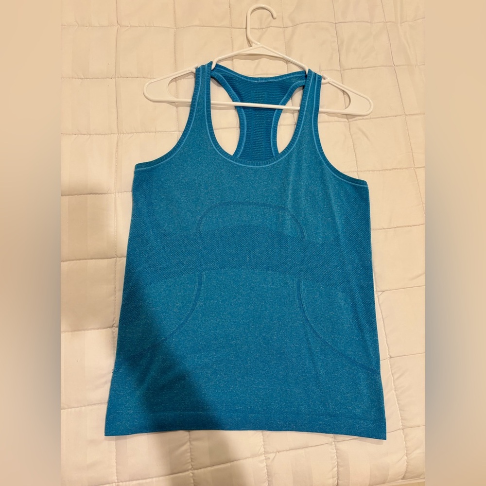 Lululemon Athletica Blue Swiftly Tank Top
